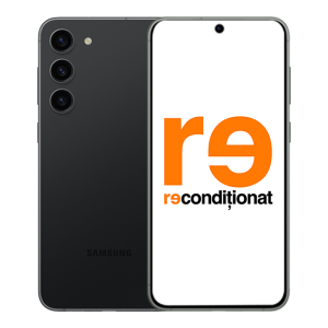 Samsung Galaxy S23 Plus 5G 128GB Phantom Black Reconditionat Premium