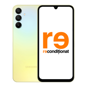 Samsung Galaxy A15 5G 128 GB Dual SIM Lime Yellow Reconditionat