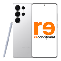 S25 Ultra 5G Dual SIM,512GB,Titanium White Silver,Reconditionat