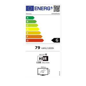 Televizor Samsung 138 cm UE55U8092FUXXH