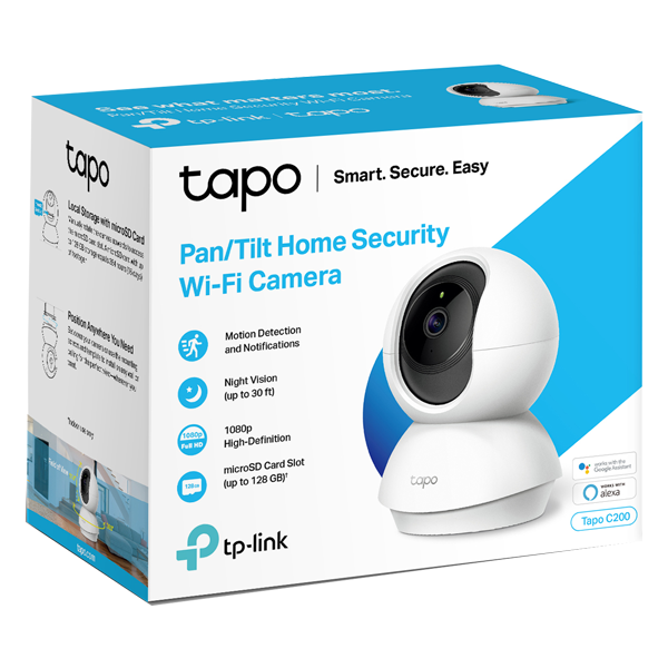 Pachet TP-Link format din camera interioara si exterioara si priza wi-fi