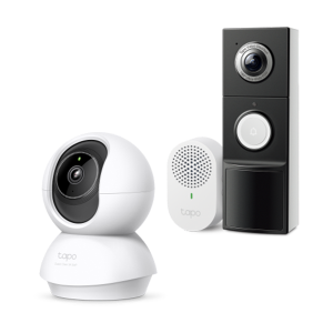 Pachet TP-Link format din sonerie D235 si camera int C230